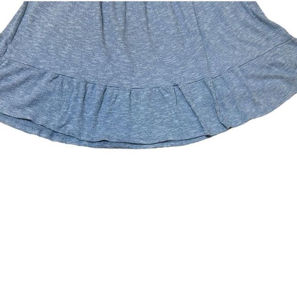 *5 for $25* Women’s Plus Size Time and Tru Blue Peplum Ruffle Tank Top XXXL - Picture 11 of 12